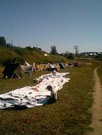 Лагерь протеста около Воткинска